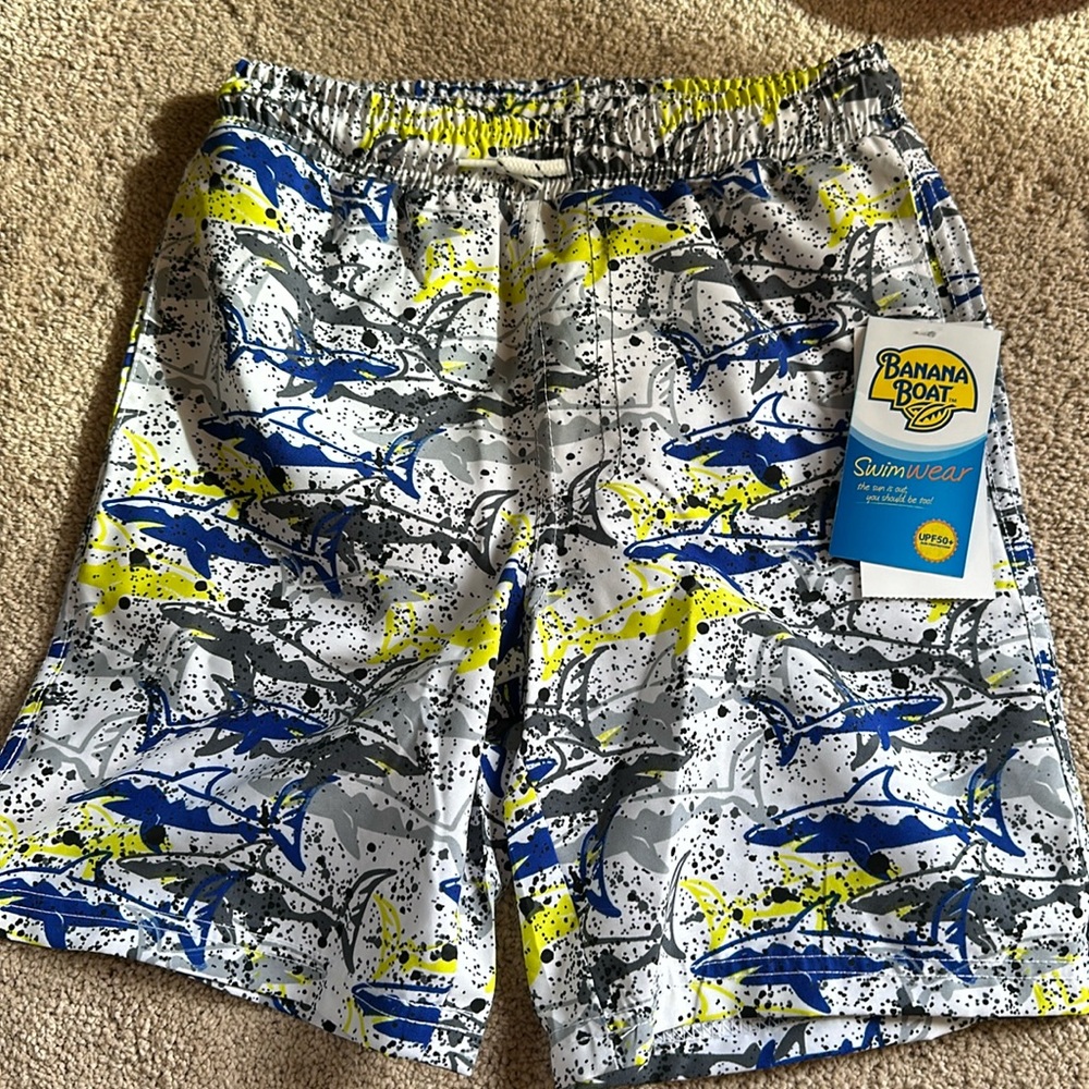 Brand new with tags Banana Boat swim trunks